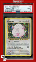 Evolutions 70 Chansey Holo PSA 9
