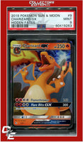 Hidden Fates 9 Charizard GX PSA 9
