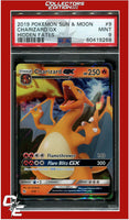 Hidden Fates 9 Charizard GX PSA 9
