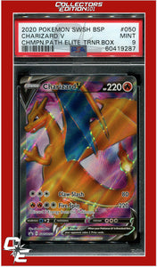 SWSH Black Star Promo 050 Charizard V PSA 9