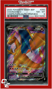 SWSH Black Star Promo 050 Charizard V PSA 8