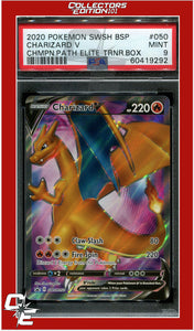 SWSH Black Star Promo 050 Charizard V PSA 9