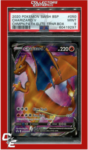 SWSH Black Star Promo 050 Charizard V PSA 9