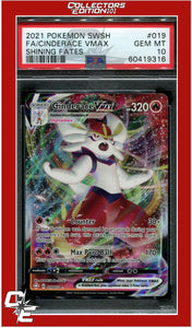 Shining Fates 019 Full Art Cinderace Vmax PSA 10