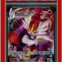 Rebel Clash 036 Full Art Cinderace Vmax PSA 10