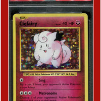 Evolutions 63 Clefairy Holo PSA 9