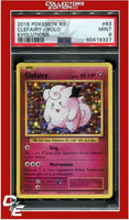 Evolutions 63 Clefairy Holo PSA 9
