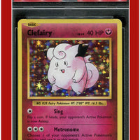 Evolutions 63 Clefairy Holo PSA 9