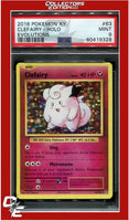 Evolutions 63 Clefairy Holo PSA 9
