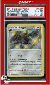 Shining Fates SV089 Corviknight Holo PSA 10