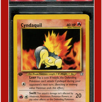 Neo Genesis 1st Edition 56 Cyndaquil PSA 7