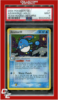 EX Team Rocket Returns 1 Azumarill Holo PSA 9
