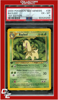 Neo Genesis 1st Edition 28 Bayleef PSA 6
