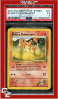 Gym Heroes 61 Blaine's Charmander PSA 5
