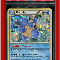 Unleashed 13 Blastoise Holo Cracked Ice PSA 5