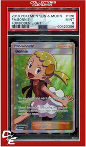 Forbidden Light 128 Full Art Bonnie PSA 9