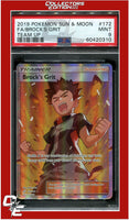 Team Up 172 Full Art Brock's Grit PSA 9
