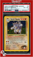 Gym Heroes 2 Brock's Rhydon Holo PSA 6
