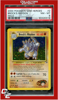 Gym Heroes 2 Brock's Rhydon Holo PSA 8
