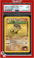 Gym Challenge 36 Brock's Sandslash 1st Edition PSA 9
