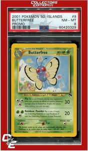 Southern Islands Promo 9 Butterfree PSA 8