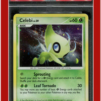 Mysterious Treasures 7 Celebi Holo PSA 7