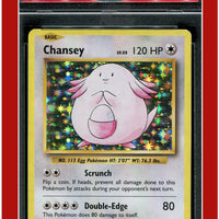 Evolutions 70 Chansey Holo PSA 8