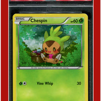 XY Black Star Promo XY88 Chespin Holo Breakthrough PSA 5