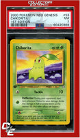 Neo Genesis 1st Edition 53 Chikorita PSA 7
