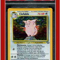 Jungle 1 Clefable Holo PSA 9