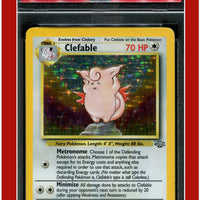 Jungle 1 Clefable Holo PSA 6