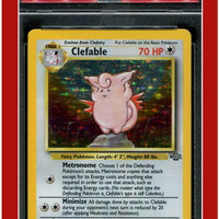 Jungle 1 Clefable Holo PSA 6