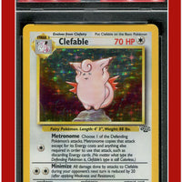 Jungle 1 Clefable Holo PSA 6