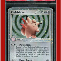 EX FireRed LeafGreen 106 Clefable EX Holo PSA 3