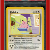 Neo Genesis 1st Edition 30 Clefairy PSA 8