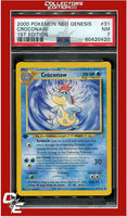 Neo Genesis 1st Edition 31 Croconaw PSA 7
