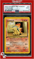 Neo Genesis 1st Edition 57 Cyndaquil PSA 9
