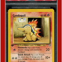 Neo Genesis 1st Edition 57 Cyndaquil PSA 9