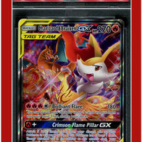 SM Black Star Promo SM230 Full Art Charizard & Braixen GX PSA 9