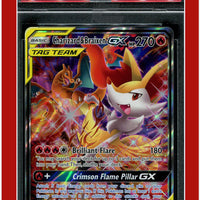 SM Black Star Promo SM230 Full Art Charizard & Braixen GX PSA 9