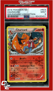 Generations Radiant Collection RC5 Charizard PSA 9