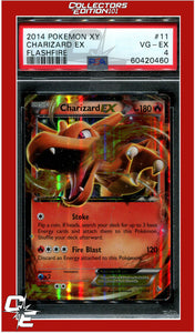 Flashfire 11 Charizard EX PSA 4