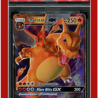 SM Black Star Promo SM211 Charizard GX PSA 8