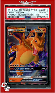 SM Black Star Promo SM211 Charizard GX PSA 10