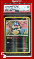 Majestic Dawn 68 Munchlax Reverse Foil PSA 8
