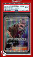 Team Up 179 Full Art Nanu PSA 9
