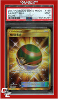 Sun & Moon 158 Full Art Nest Ball Secret PSA 9
