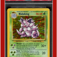 Base Set 11 Nidoking Holo PSA 5