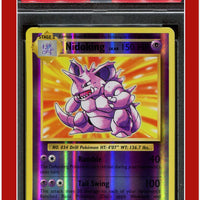 Evolutions 45 Nidoking Reverse Foil PSA 8