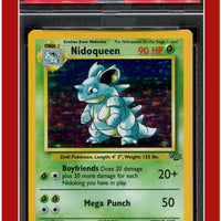 Jungle 7 Nidoqueen Holo PSA 8